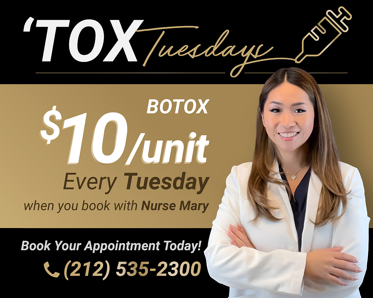 Botox Special, New York City, New York, NYC, NY, Dr. Sherman